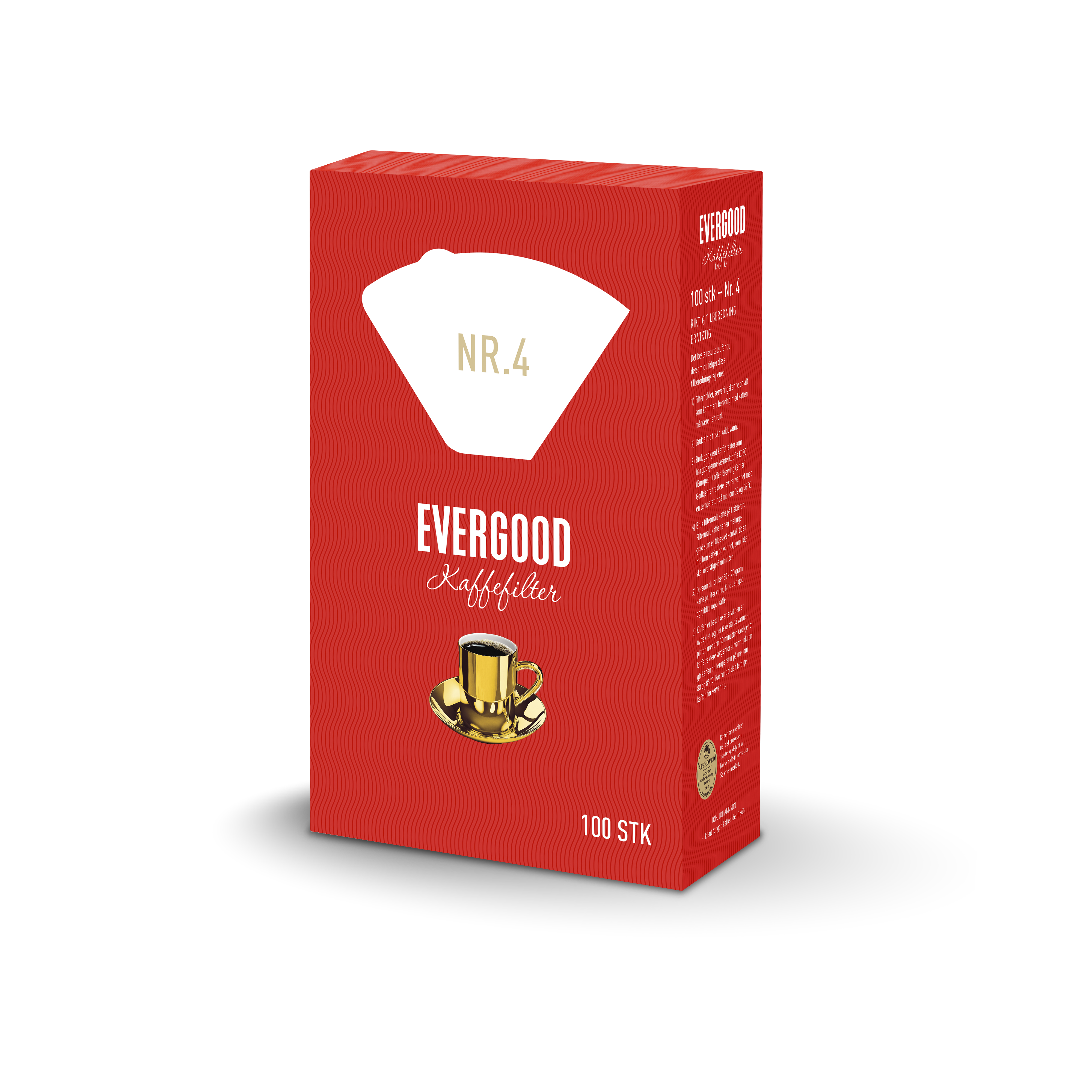 Evergood filterpakning