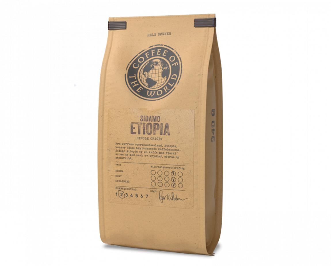 COTW Sidamo Etiopia kaffepose