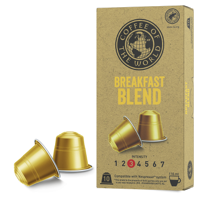 Coffee of the World Breakfast Blend kaffekapsler