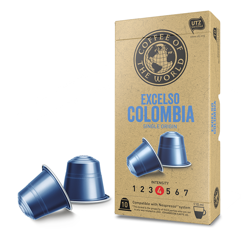 COTW Excelso Colombia kapsler