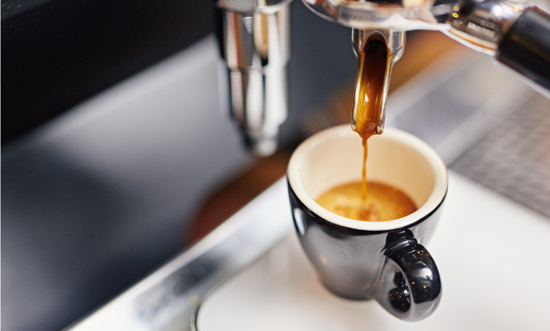 En kopp espresso