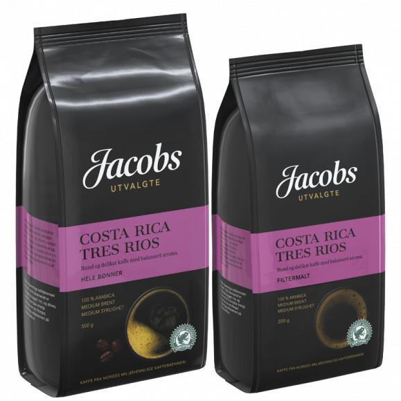 Jacobs Utvalgte Costa Rica Tres Rios kaffe