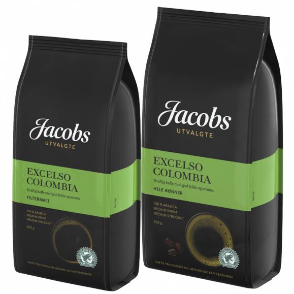 Jacobs Utvalgte Excelso Colombia kaffe